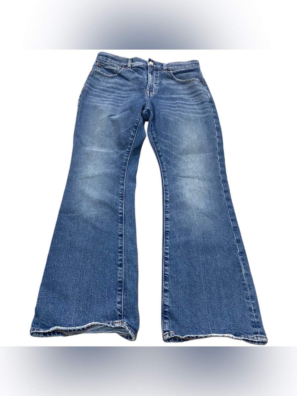 Madewell The Vintage Flare Jean Medium Wash 28P Petite Short